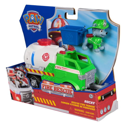Paw Patrol - Fire Rescue Themed Vehicle Rocky