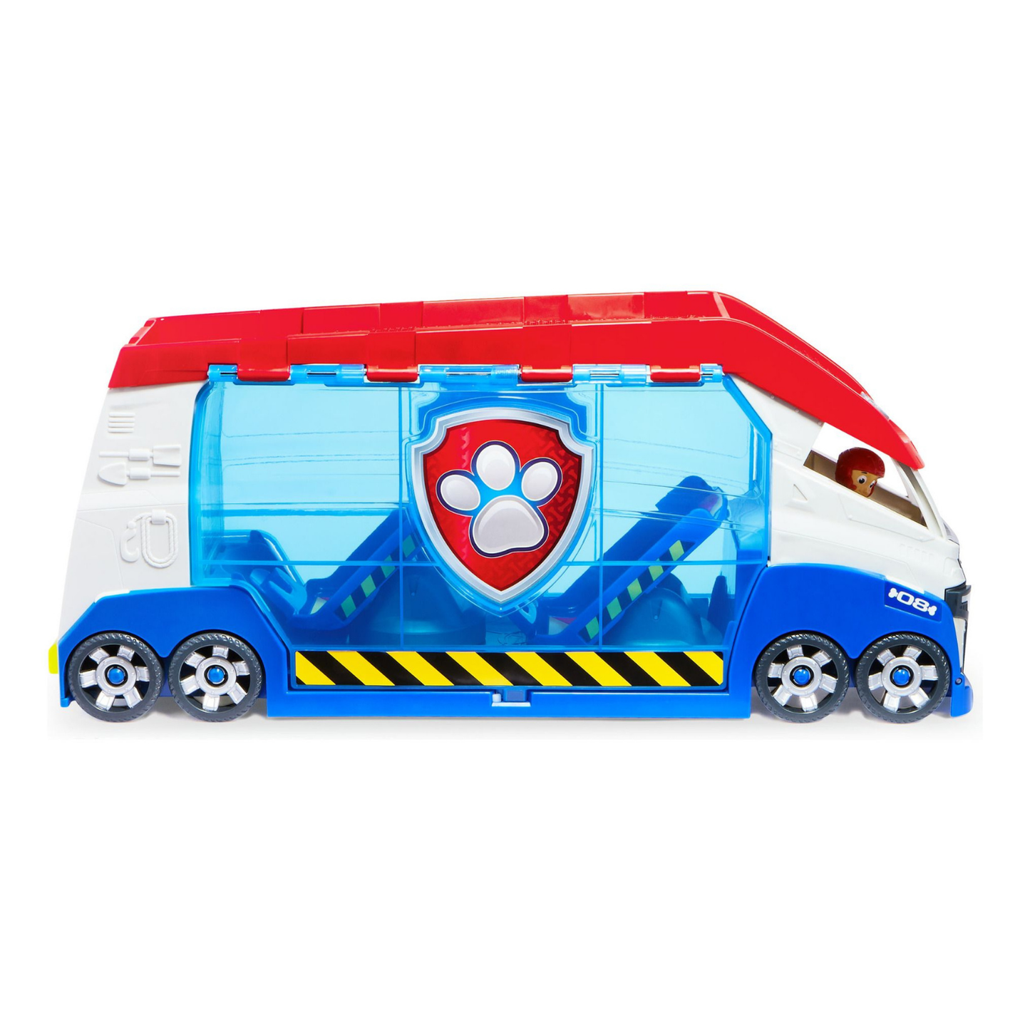 Paw Patrol, Transforming PAW Patroller with Vehicle Launchers, Lights & Sounds, Ryder Action Figure & ATV Toy Car, Kids’ Toys for Boys & Girls