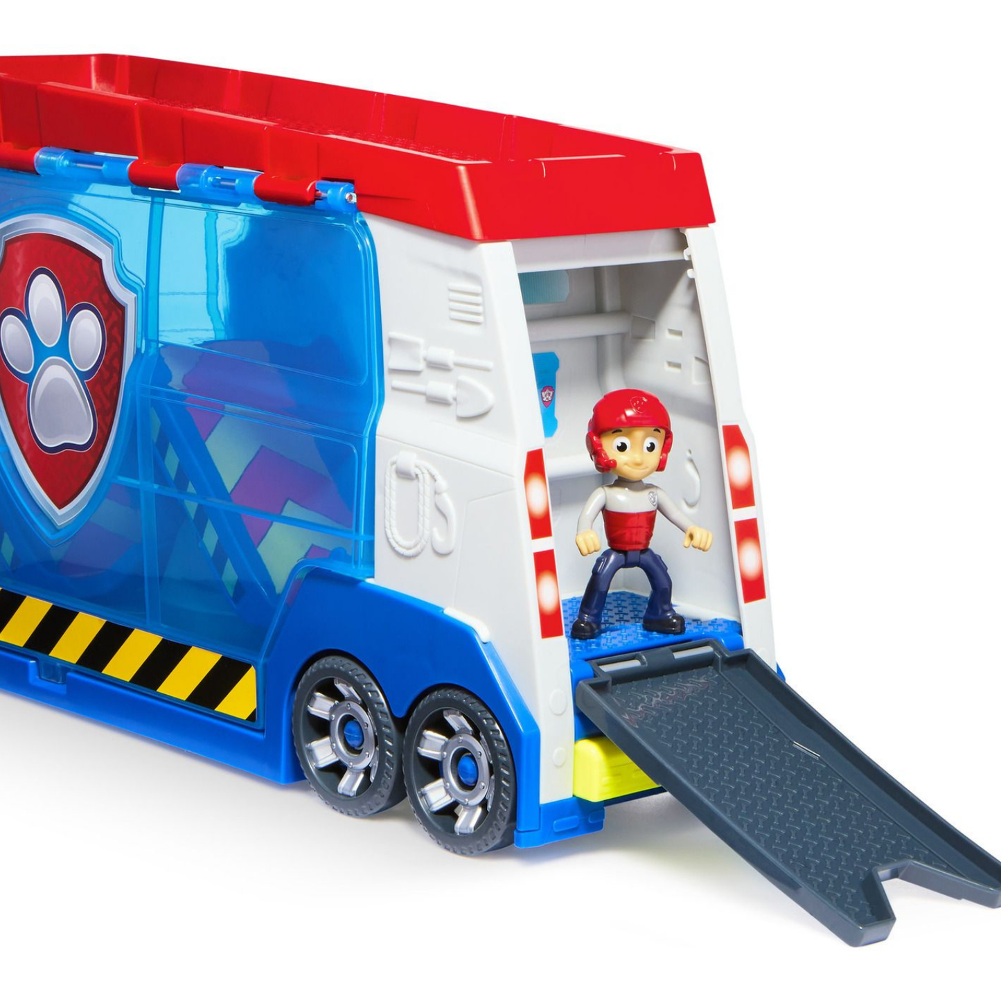 Paw Patrol, Transforming PAW Patroller with Vehicle Launchers, Lights & Sounds, Ryder Action Figure & ATV Toy Car, Kids’ Toys for Boys & Girls