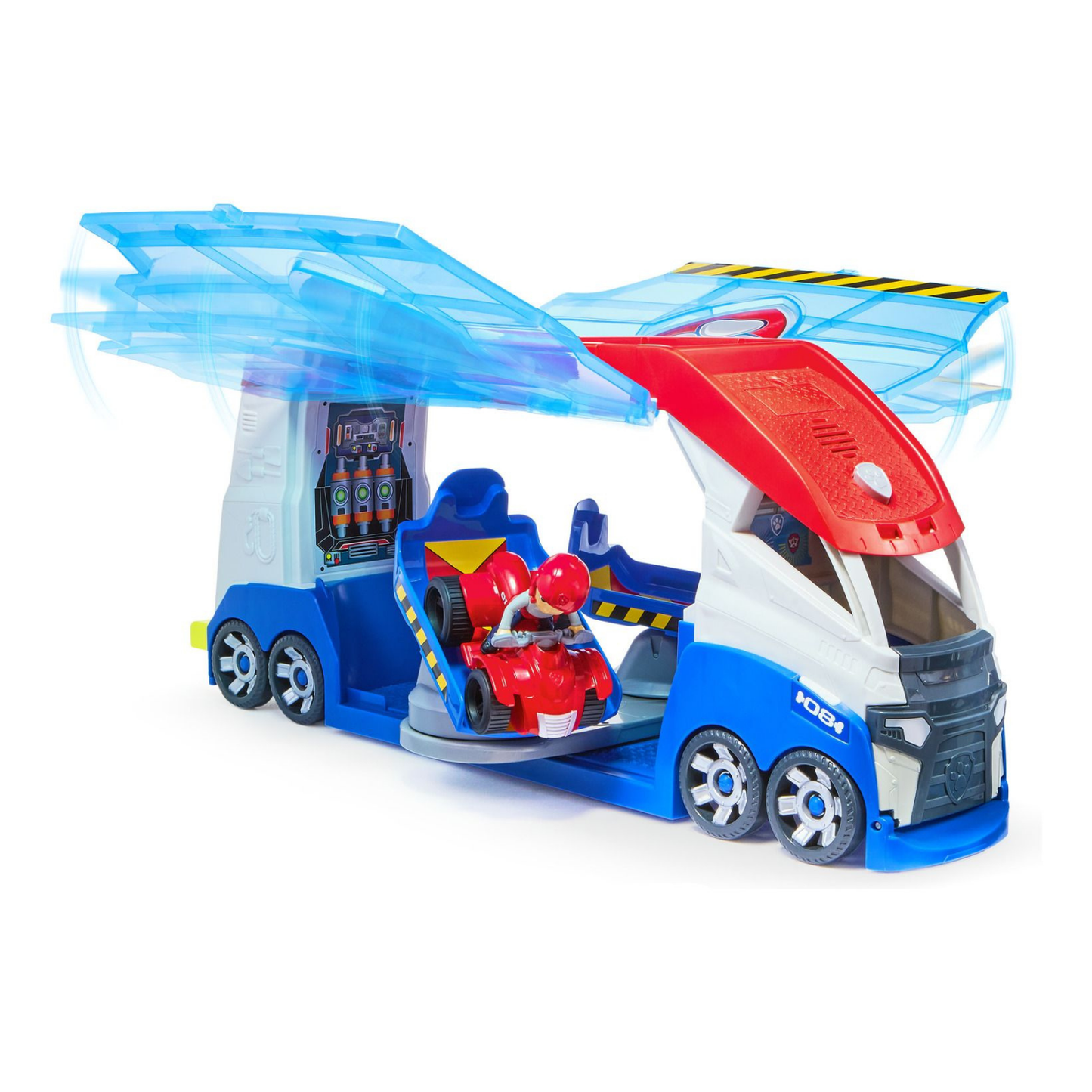 Paw Patrol, Transforming PAW Patroller with Vehicle Launchers, Lights & Sounds, Ryder Action Figure & ATV Toy Car, Kids’ Toys for Boys & Girls