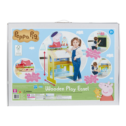 Peppa Pig Play & Draw Wooden Easel