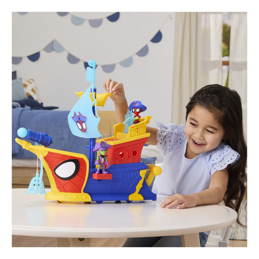 Spidey & His Amazing Friends Pirate Ship 3" Playset