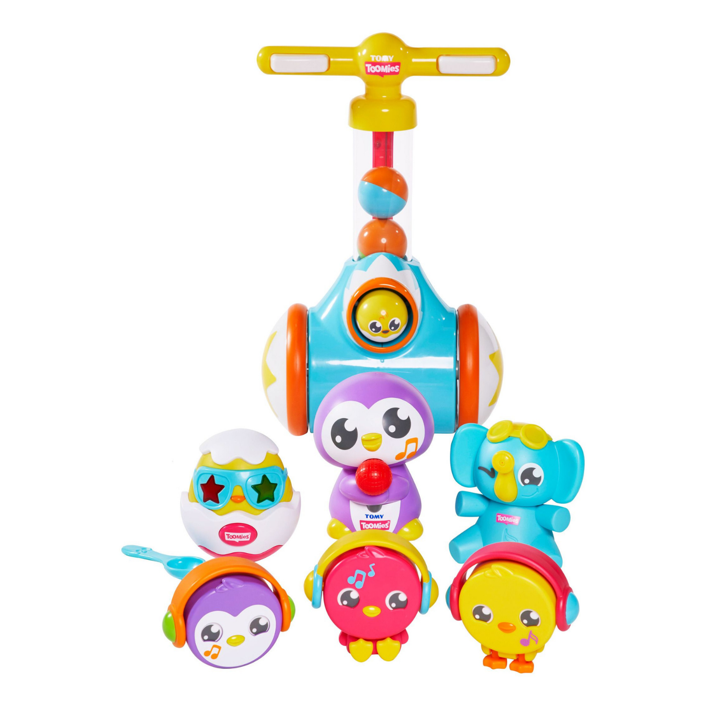 Toomies Pic and Pop Push Along Baby Toy
