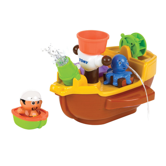 TOMY Toomies Pirate Ship Bath Toy