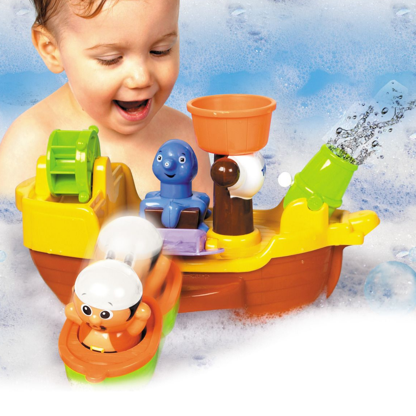 TOMY Toomies Pirate Ship Bath Toy