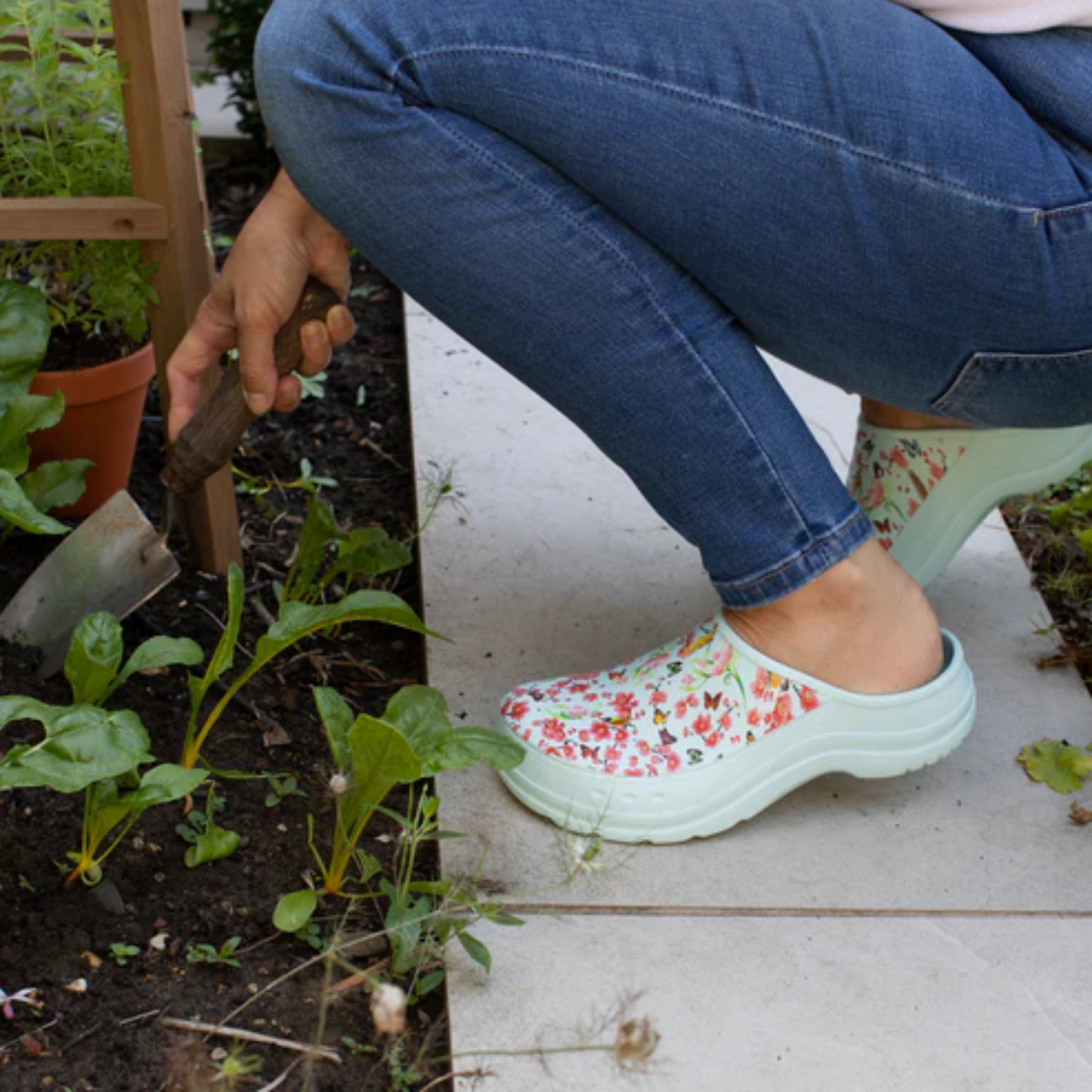 LBC Ultralight Leisure Clogs Floral
