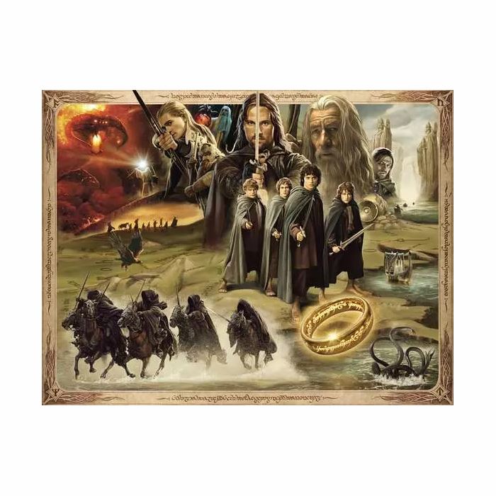 Lord of the Rings The Fellowship of the Ring, 2000pc