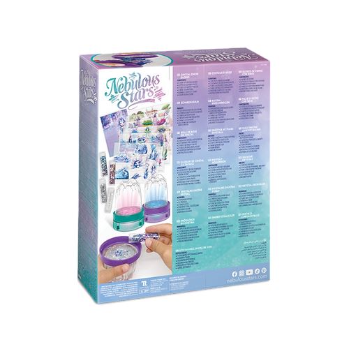 Nebulous Stars Crystal Snow Globes