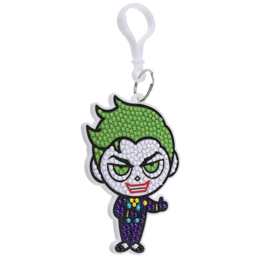 DC Joker Crystal Art Backpack Charm Kit