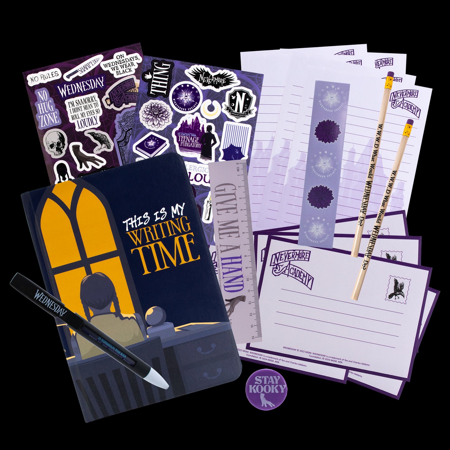 Wednesday Nightshade Book Keepsake Box