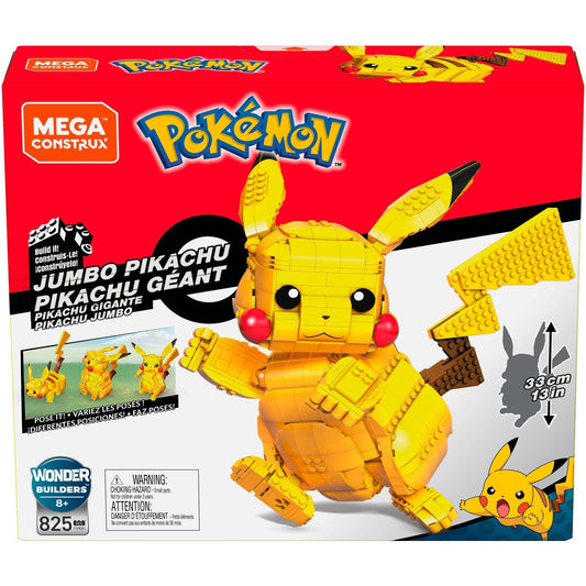 Mega Blocks Pokémon Mega Construx Pokemon Jumbo Pikachu