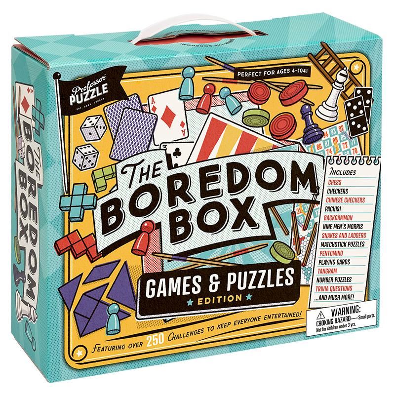 Professor Puzzle Indoor Boredom Busting Box