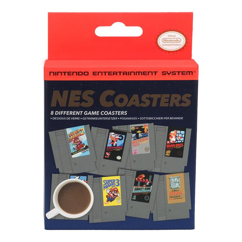 Nintendo NES Cartridge Coasters