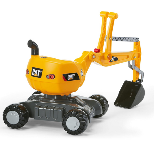 Rolly Toys Caterpillar Mobile 360 Excavator Push Power Ride On