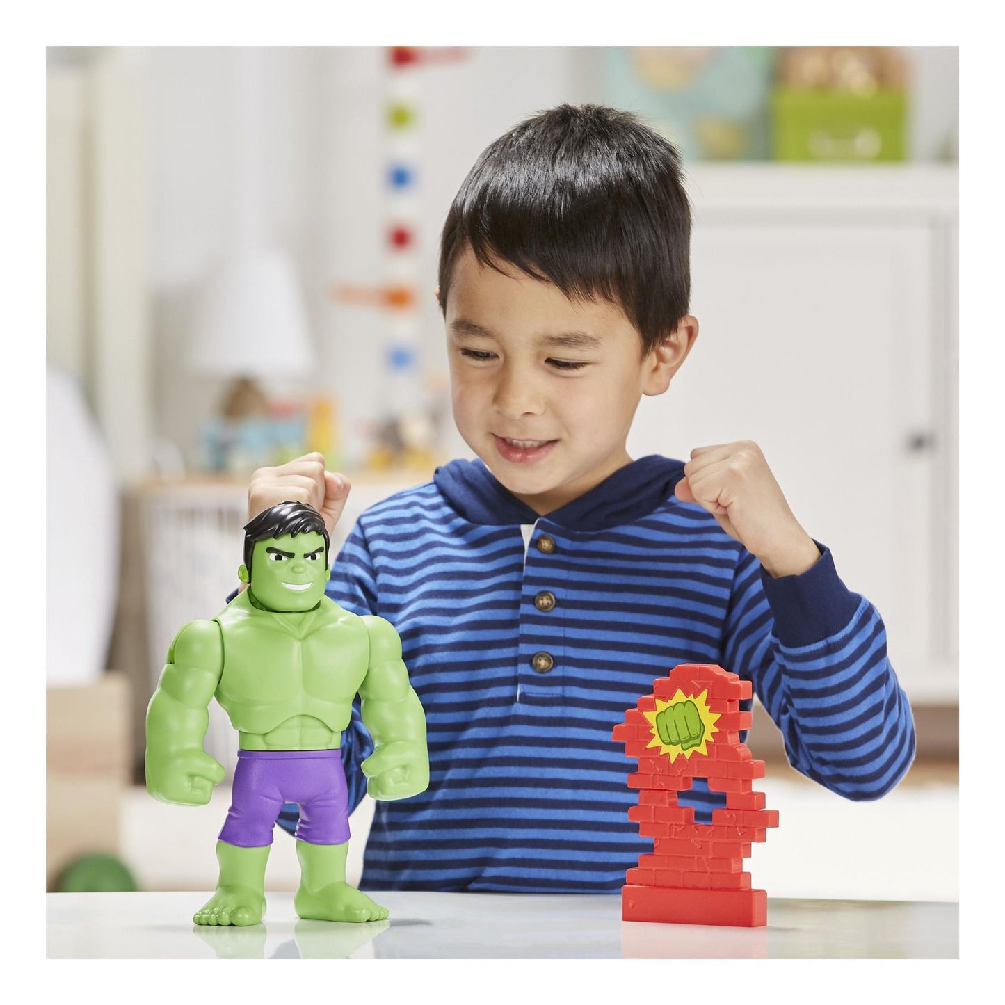 Spidey and his Amazing Friends Power Smash Hulk