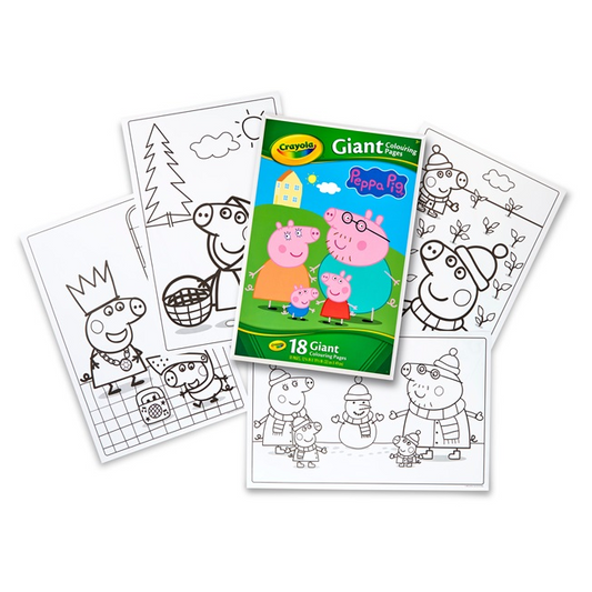 Peppa Pig Giant Colouring Pages