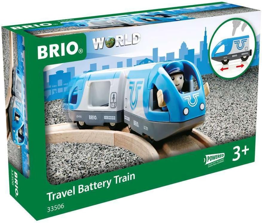 BRIO World Travel Battery Train