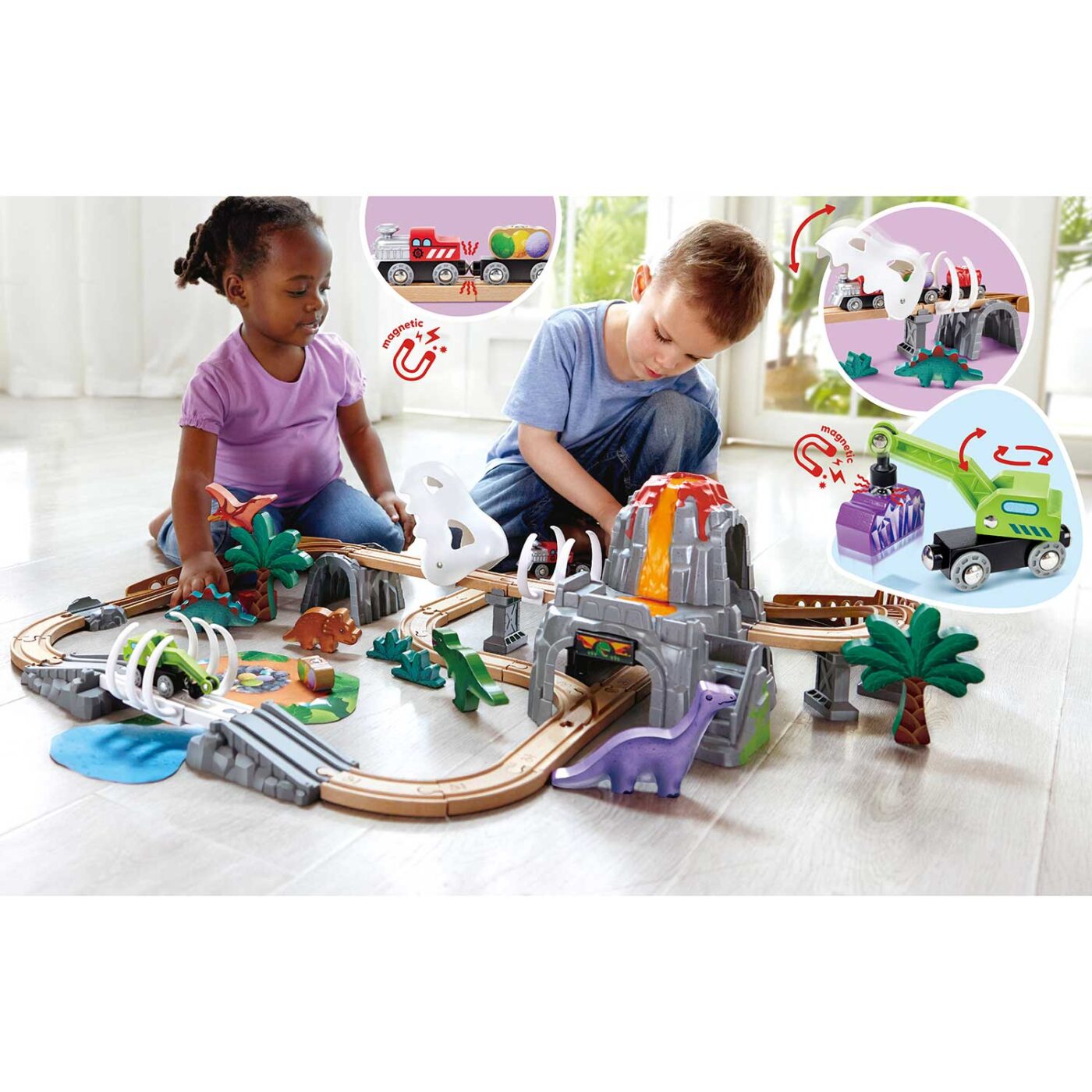 Hape Dinosaur Railway Adventure Set
