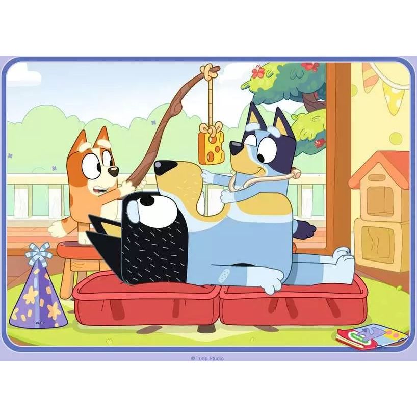 Ravensburger Bluey, 4 in a box Jigsaw Puzzle