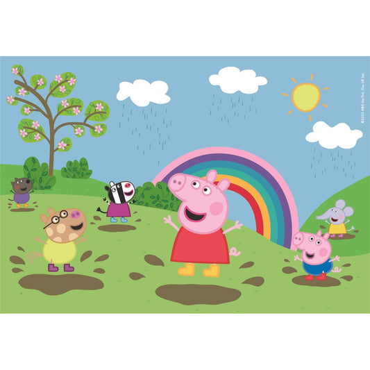 Peppa Pig Jigsaw Puzzle 2023 2x60 Pieces