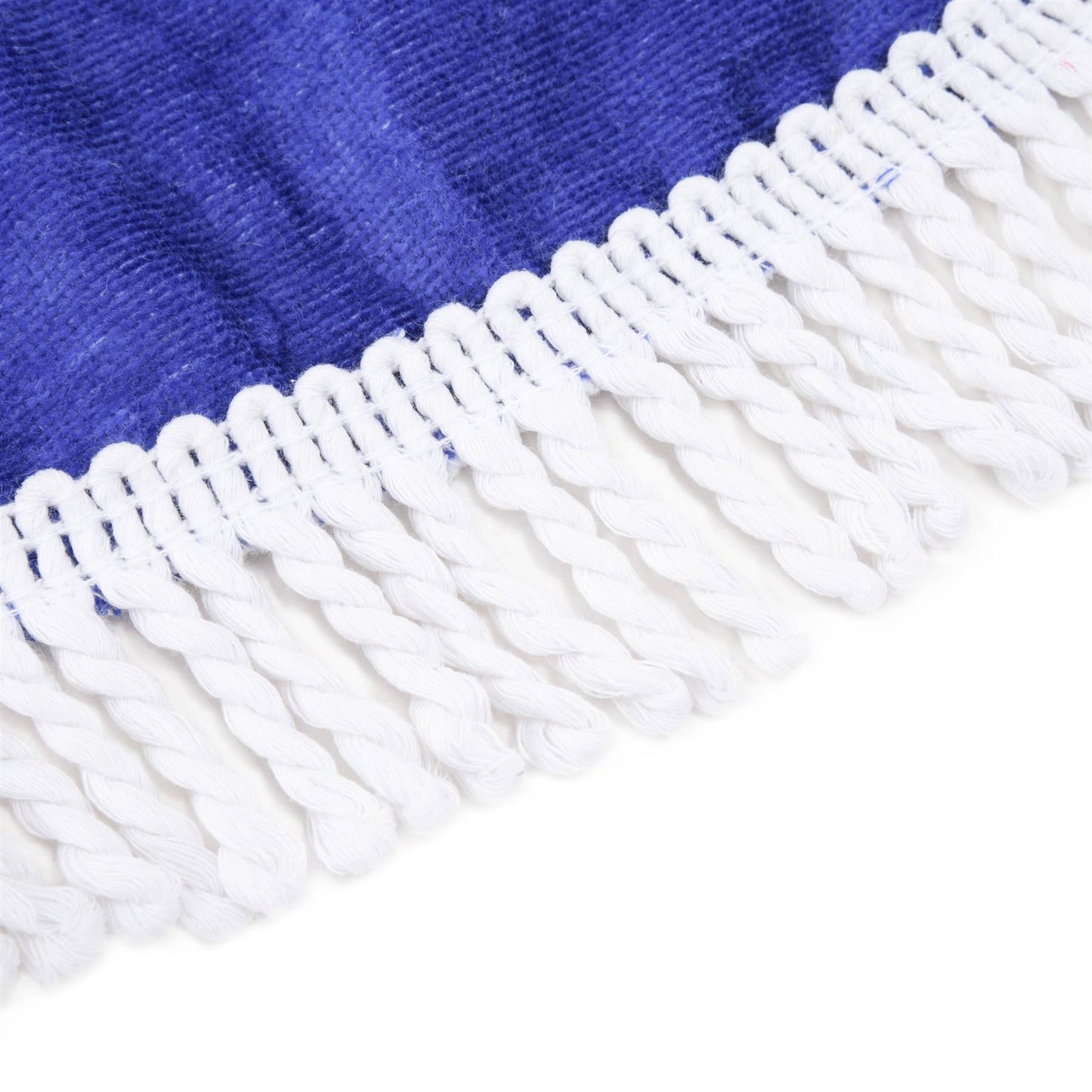 Volkswagen Peace & Love Beach Towel Round White Fringed