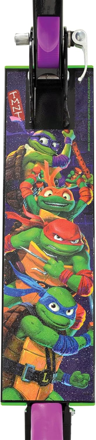Teenage Mutant Ninja Turtles Folding Inline Scooter w/Light Up Wheels