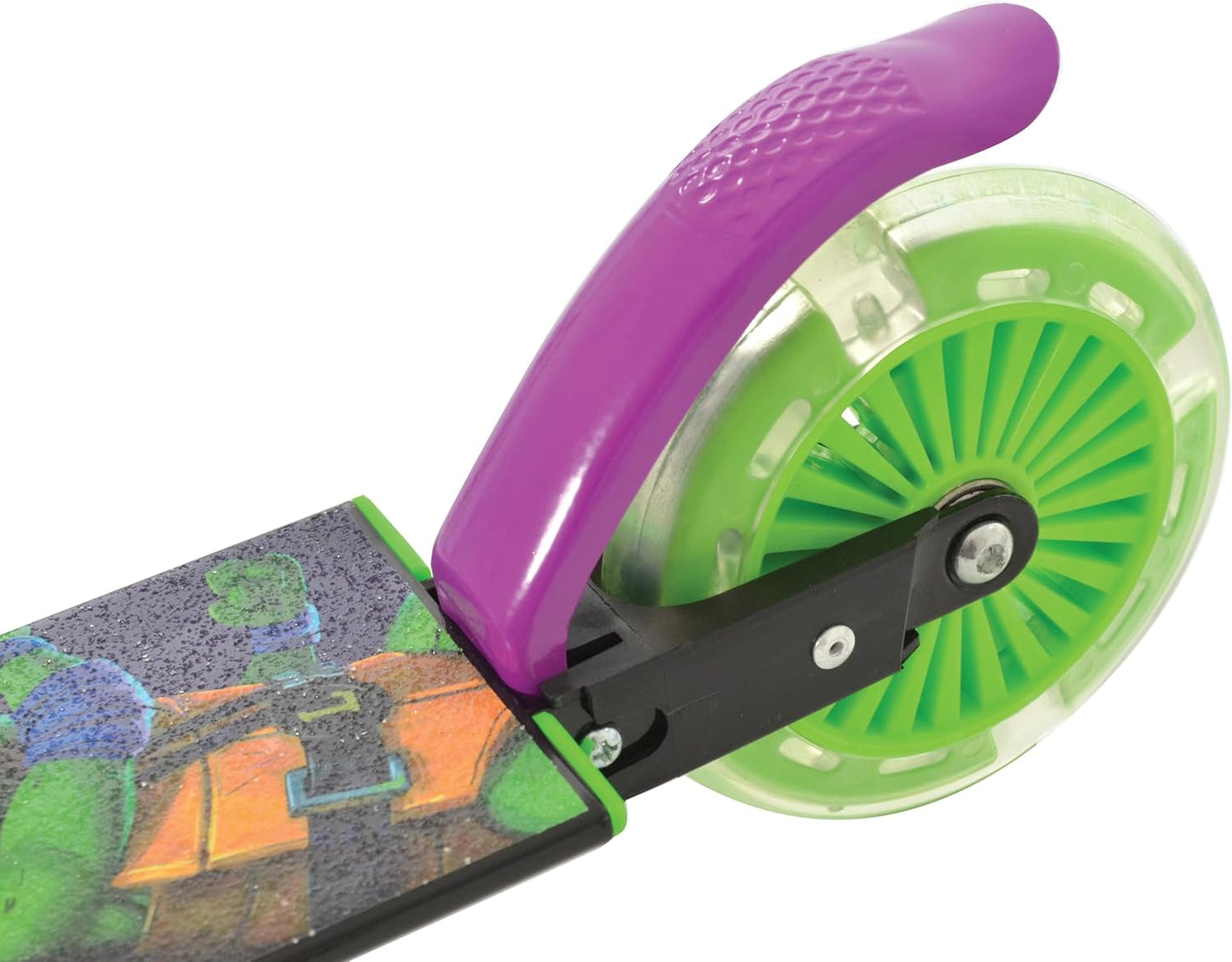 Teenage Mutant Ninja Turtles Folding Inline Scooter w/Light Up Wheels