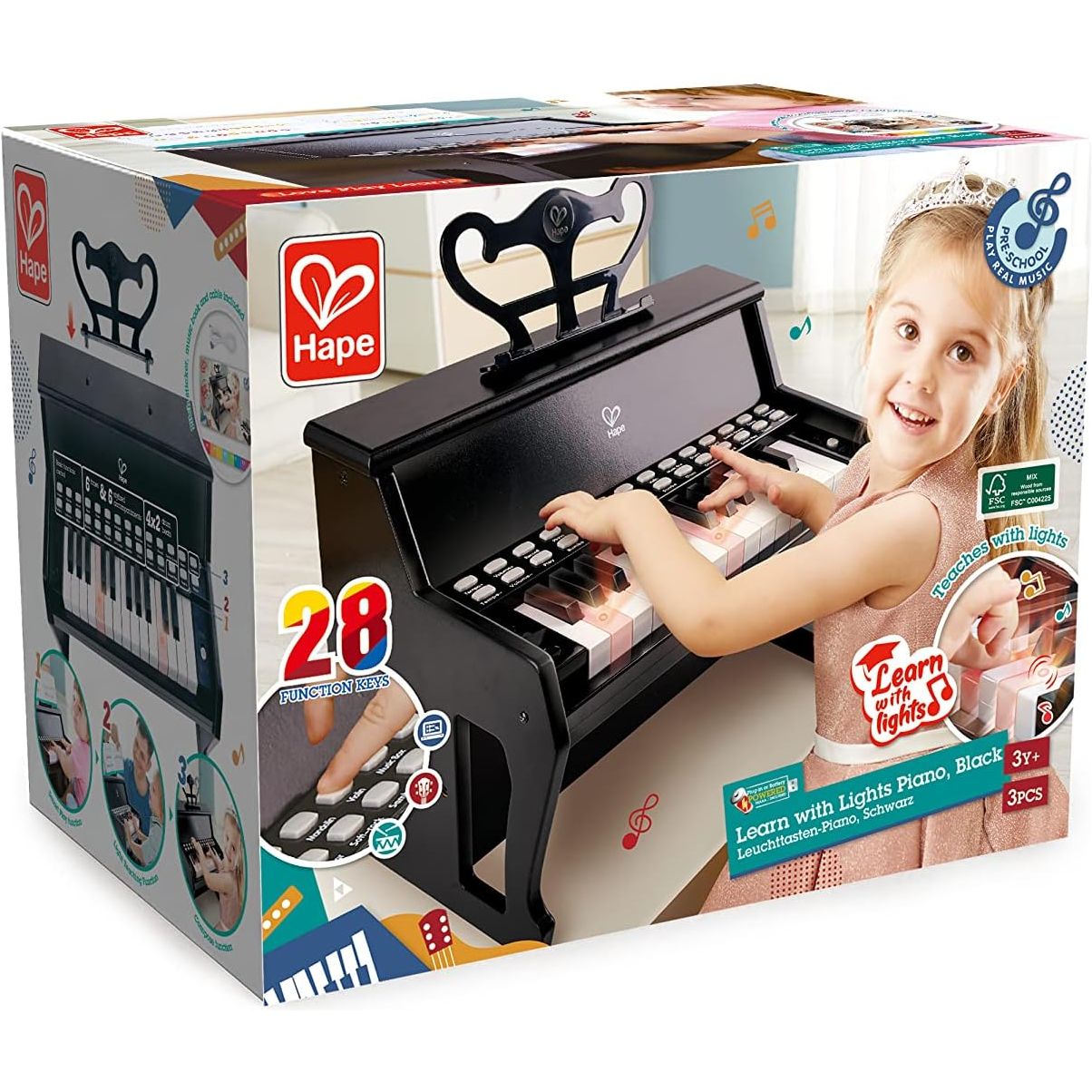 Hape Learn With Lights Piano