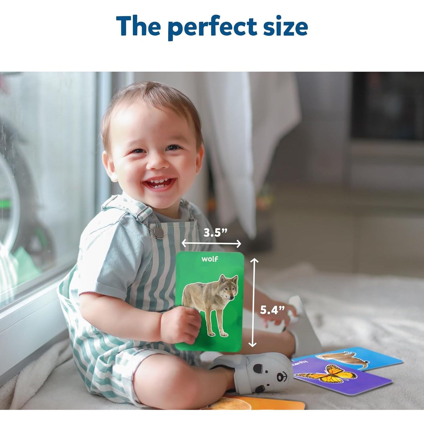 Skillmatics Flash Cards for toddlers: First 100 Animals