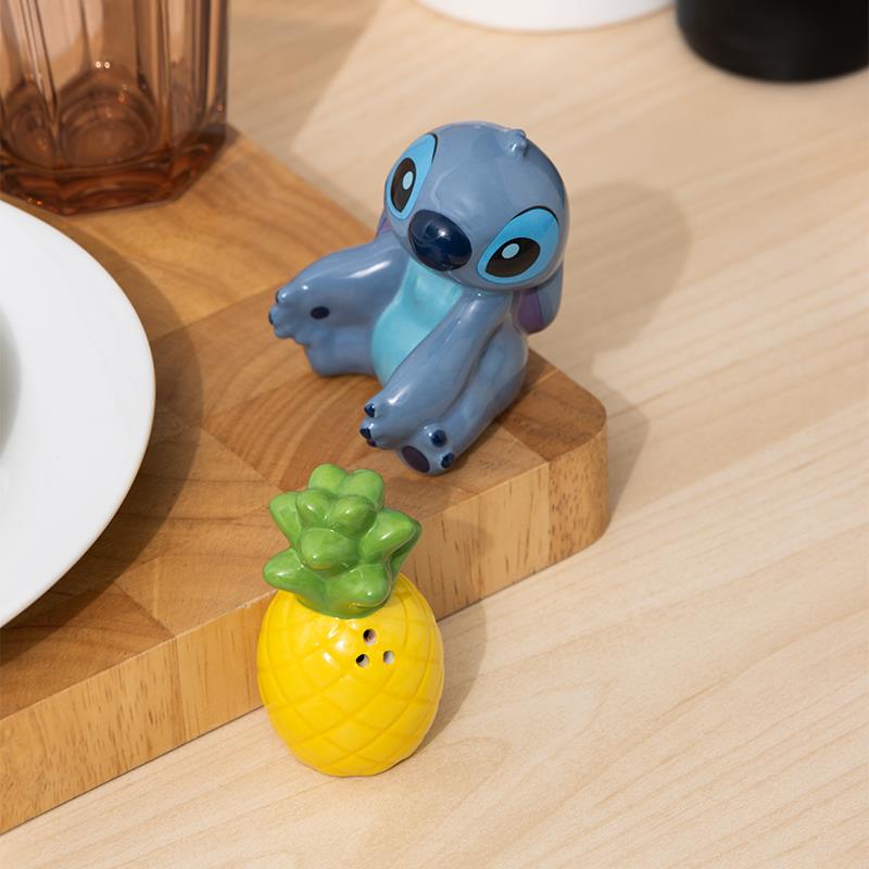 Disney Lilo and Stitch and Pineapple Salt and Pepper Shakers