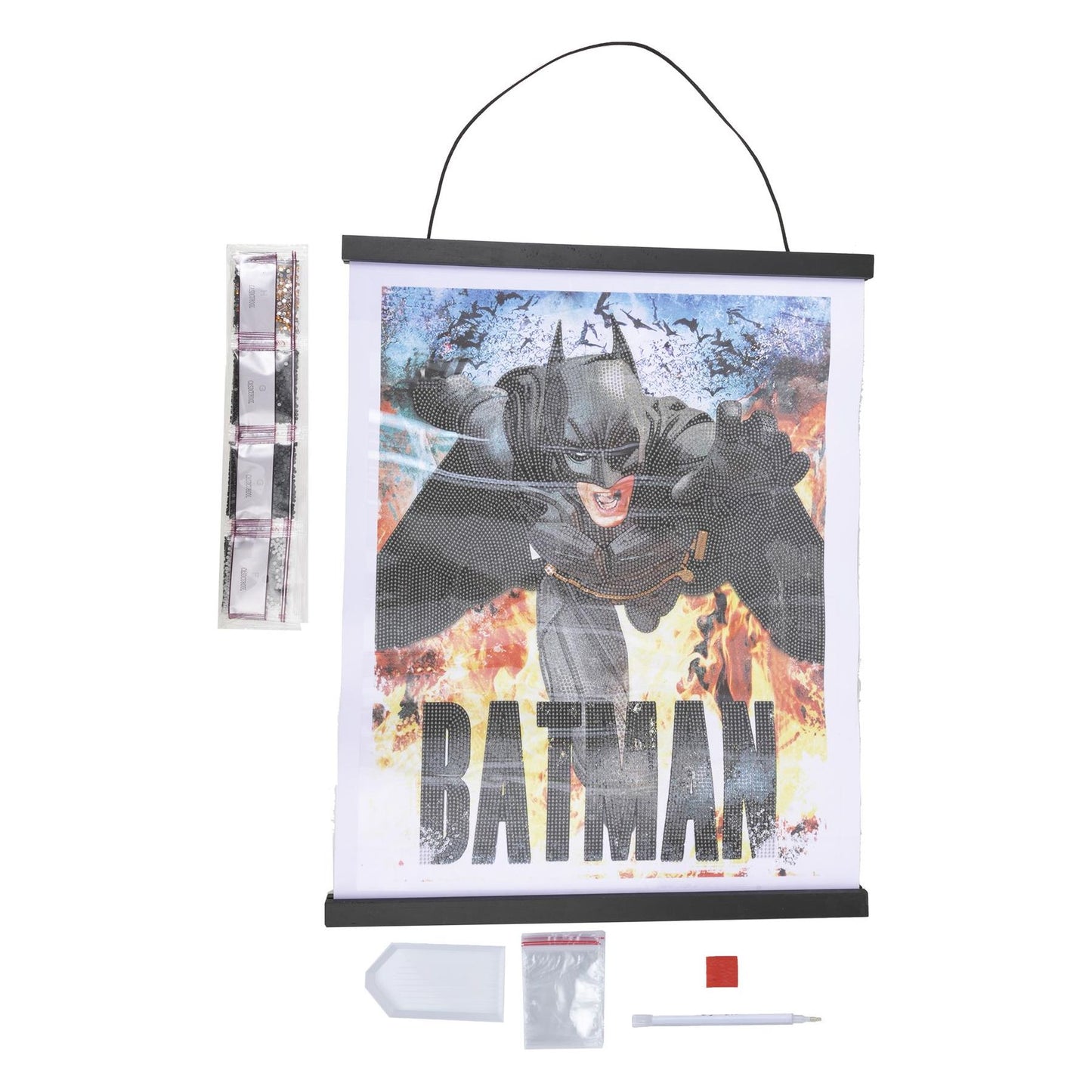 DC Batman 35x45cm Crystal Art Scroll