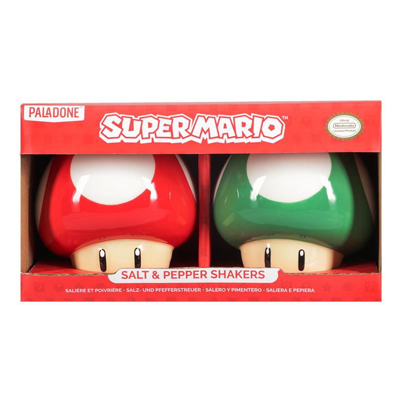 Super Mario Bros Mushroom Salt and Pepper