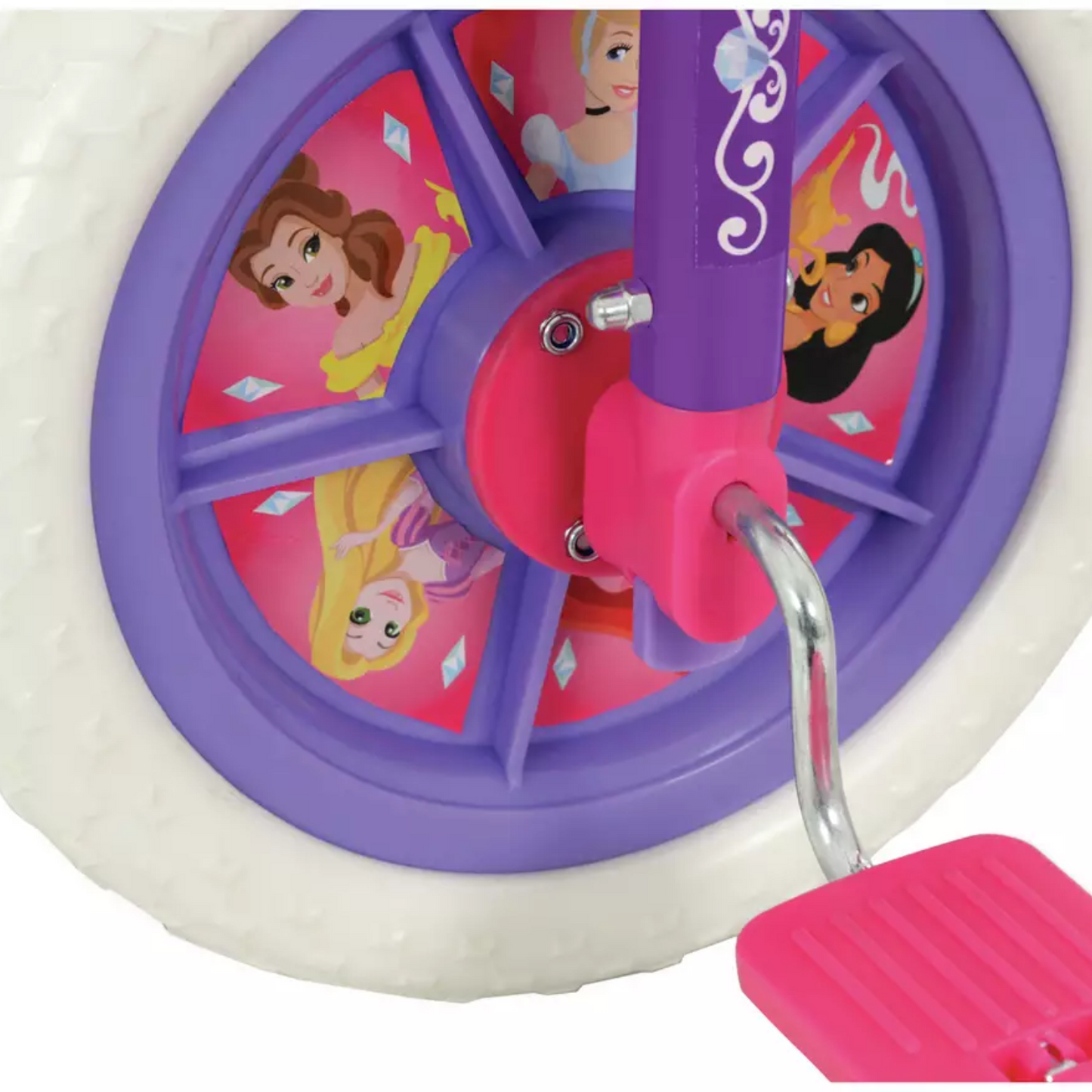 Disney Princess 10" 2-In-1 Training Bike
