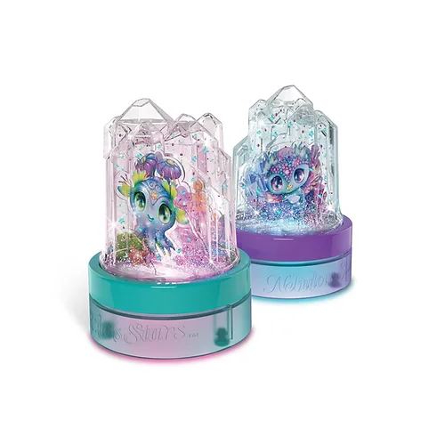 Nebulous Stars Crystal Snow Globes