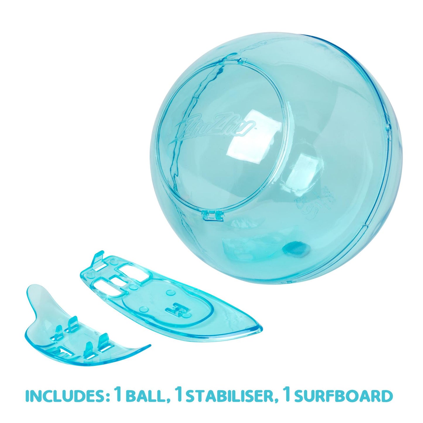 Zhu Zhu Bubble Ball and Surfboard (without fish)