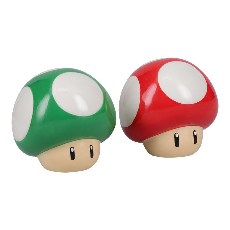 Super Mario Bros Mushroom Salt and Pepper