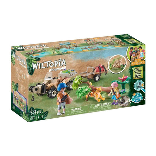 Playmobil 71011 Wiltopia Animal Rescue Quad with Trailer