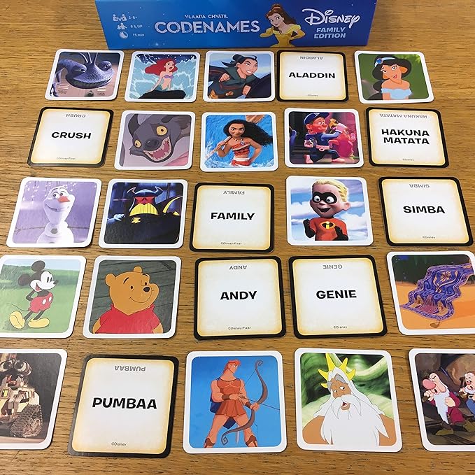 Codenames Disney Board Game