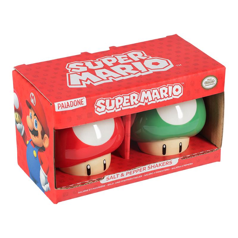Super Mario Bros Mushroom Salt and Pepper