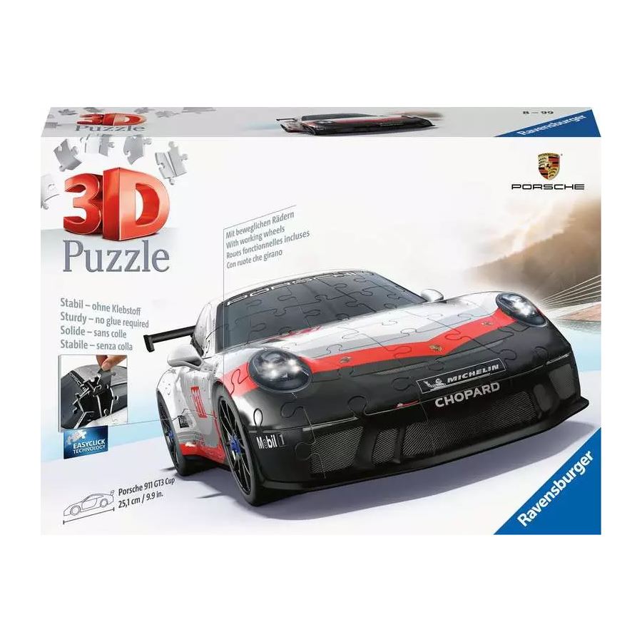 Porsche GT3 3D Puzzle 108pc