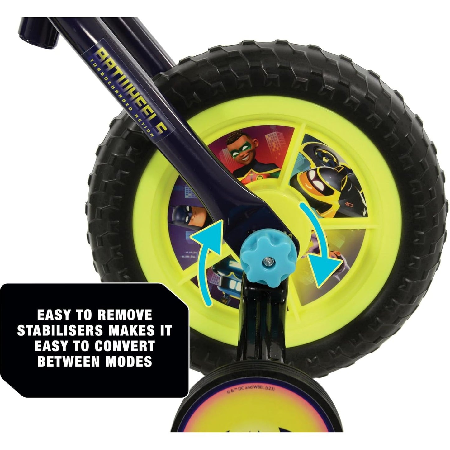 Batwheels 2-In-1 Training Toddler Bike