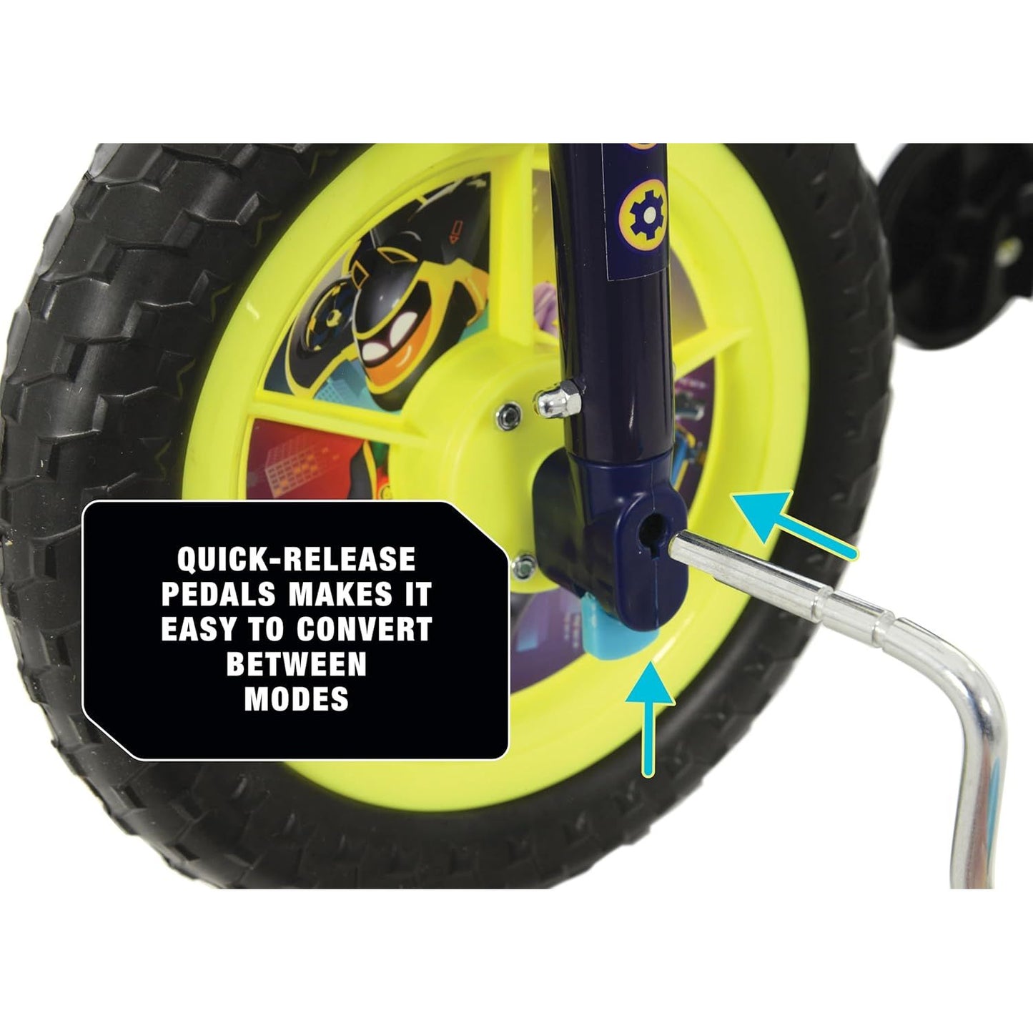Batwheels 2-In-1 Training Toddler Bike