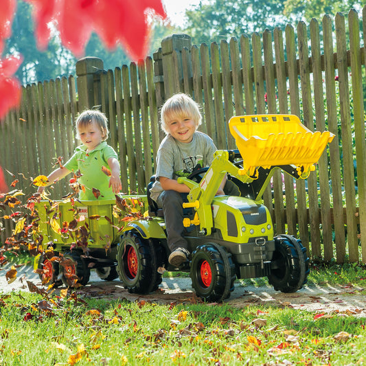 Class Axos 340 Tractor and Front loader - Green