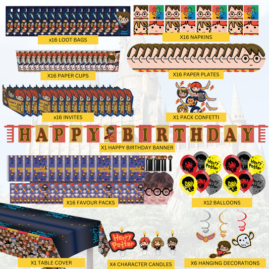 Harry Potter Complete Birthday Party in a Box