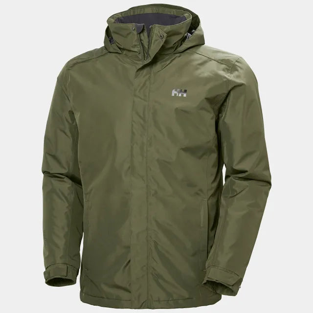 Helly Hansen Green Dubliner Insulated Waterproof Jacket