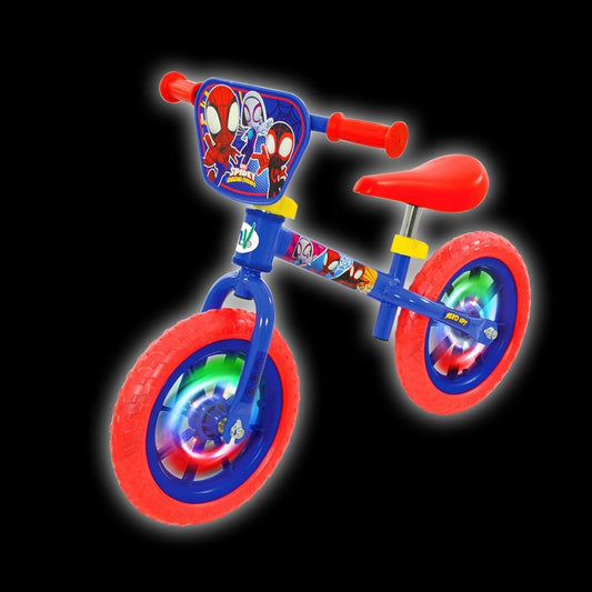 Disney Spidey & His Amazing Friends 12" Balance Bike with Light Up Wheels