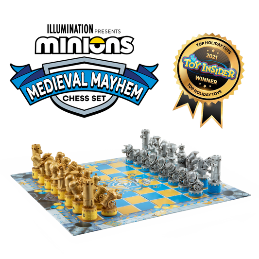 The Noble Collection Minions Medieval Mayhem Chess Set