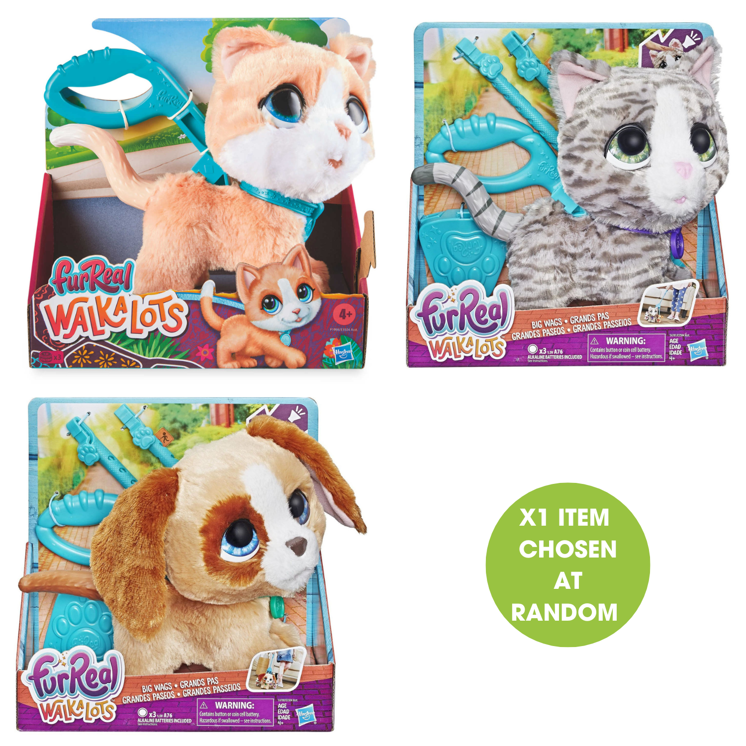 Furreal Friends Walkalots Big Wags Assorted – Straight You