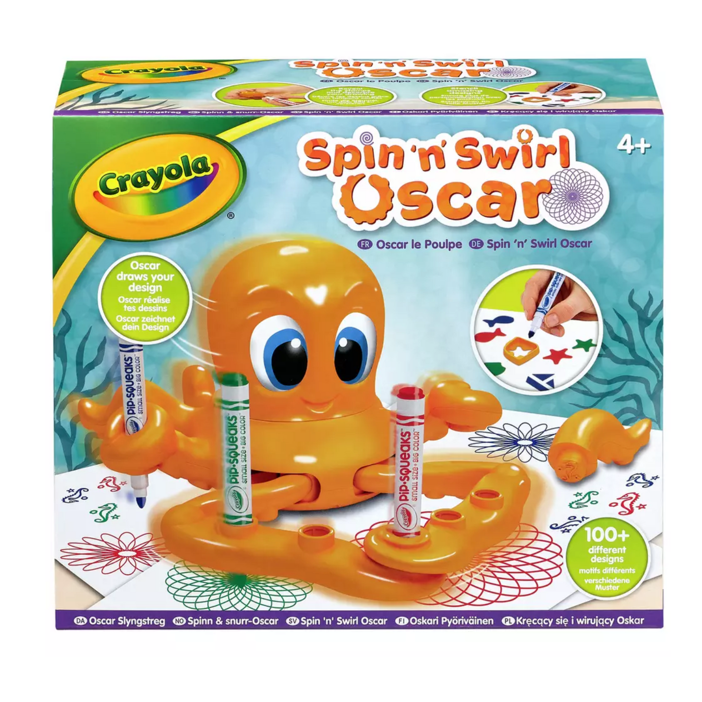 Crayola Spin and Spiral Oscar the Octopus