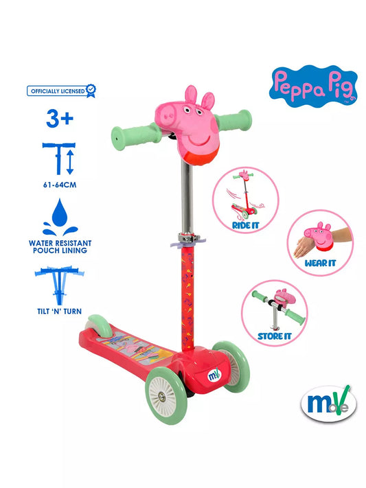 Peppa Pig Mini Go Squishle 3 Wheel Scooter